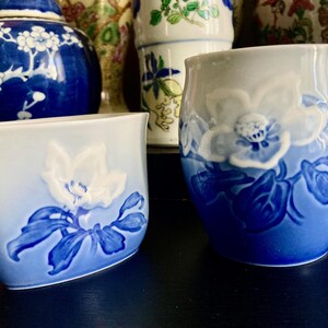1950's Bing & Grondahl Porcelain Vases - c.1952-57 - Outstanding Quality, Condition - Pottery and Ceramics - Home Decor - Made in Denmark.