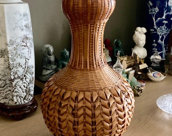 Vintage Chinese Lamp Base, 32cm's, Mid-20th Century