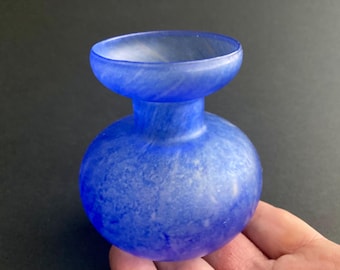 ヘイデランドガラスのフクロウのペーパーウェイト - コレクター向けの