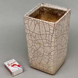 Chinesische Ge-Ware-Keramik-Jardiniere/Pflanzgefäß mit Craquelé-Glasur, 19. Jahrhundert