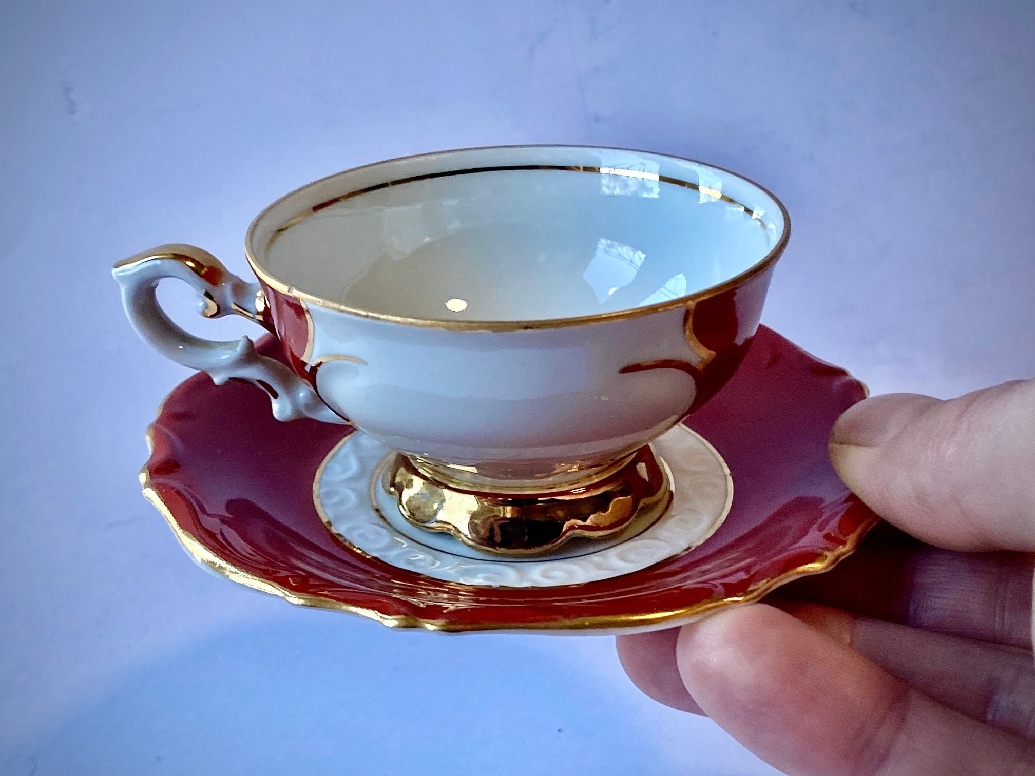 ブラックナイト　アンティークデミタスカップ＆ソーサー４客 ブラックナイトアンティークデミタスカップ＆ソーサー4客