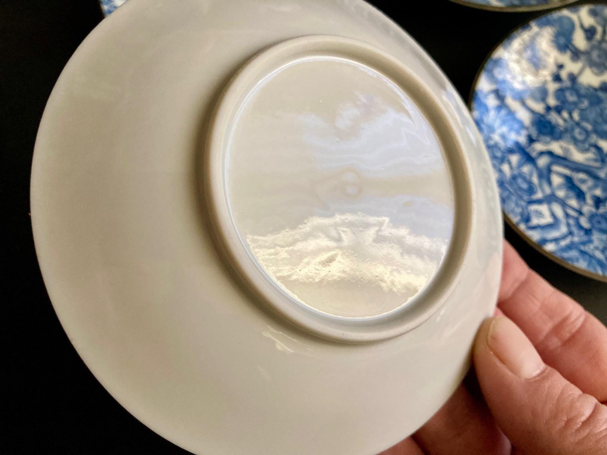日本の磁器製青花装飾皿 - 20世紀 - Etsy 日本