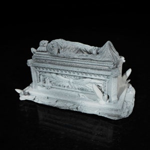 3D Printed Dungeon Tomb Miniature: DND Tabletop Terrain