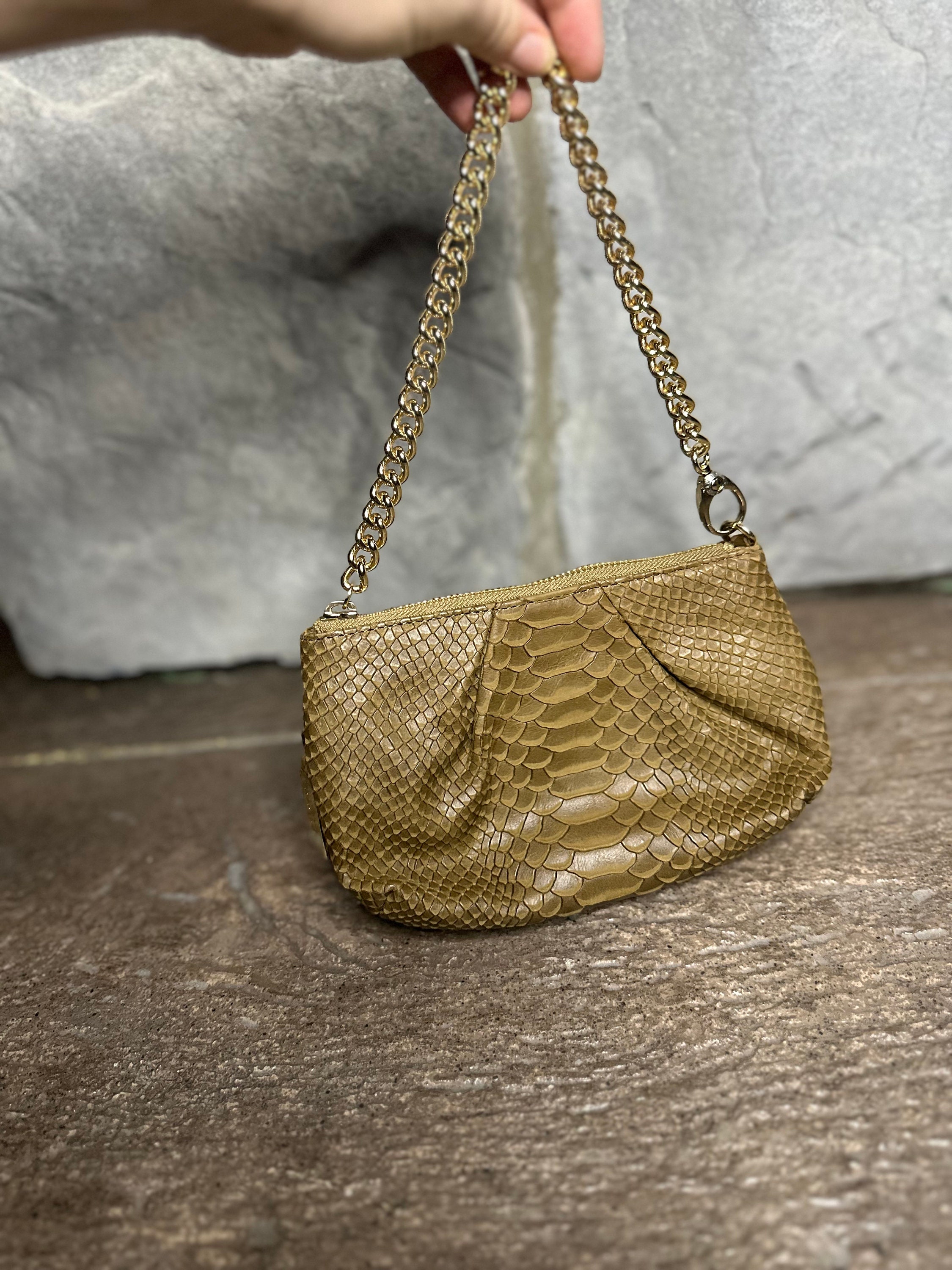 Henri bendel snakeskin bag discount