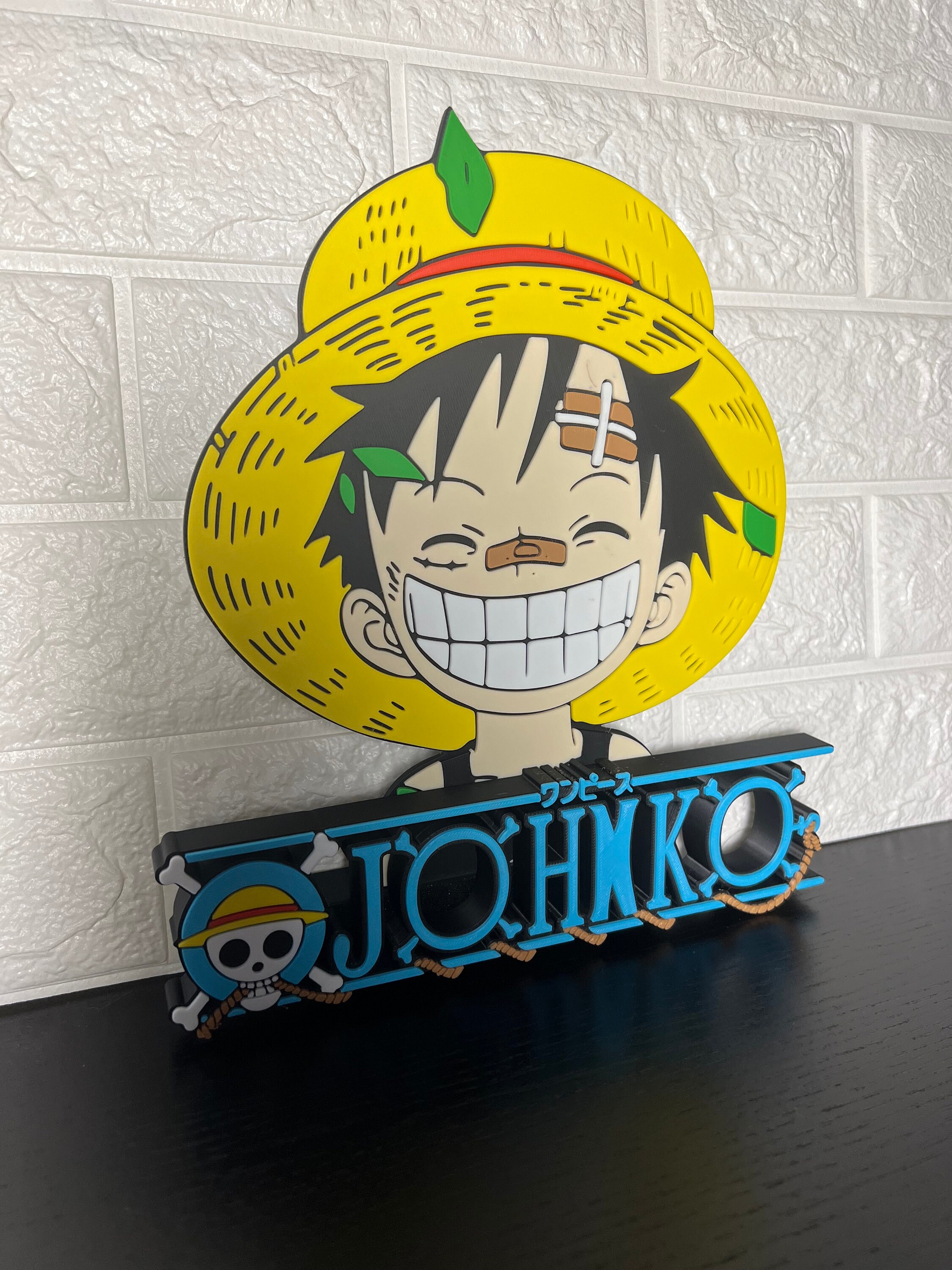 Custom One Piece Logo With Your Name. Perfect for Anime Fans