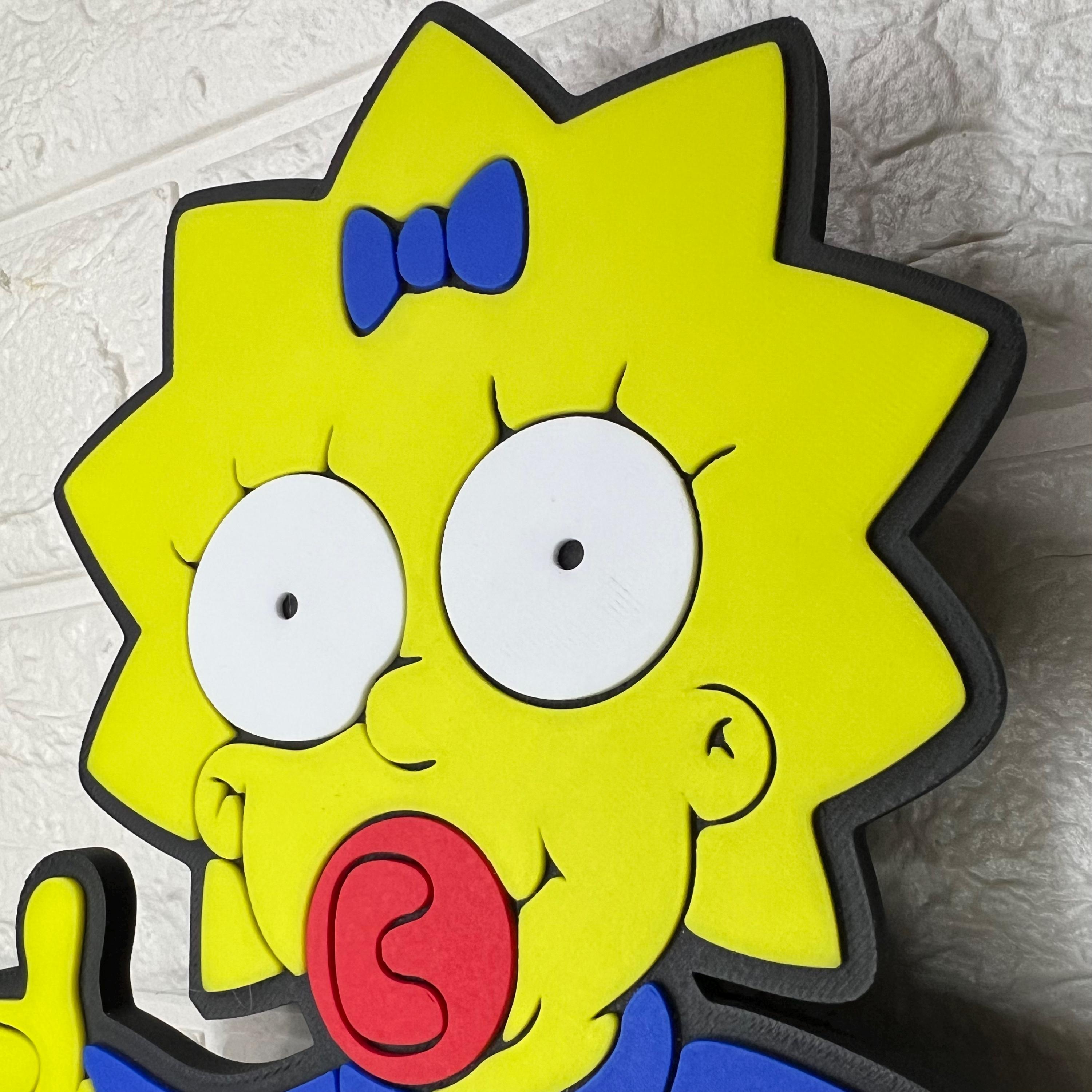Personalized Simpsons Door Sign - Various Characters - Birthday Gift ...