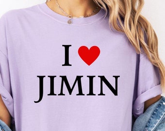 Custom Kpop Bias Tshirt, K-pop Fan Shirt, Comfort Colors T-shirt, BTS Army Shirt, Kpop Lovers Top