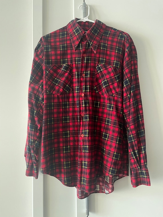 Montgomery Ward Flannel Shirt