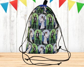 Mochila con cordón de Han y Leia de Star Wars