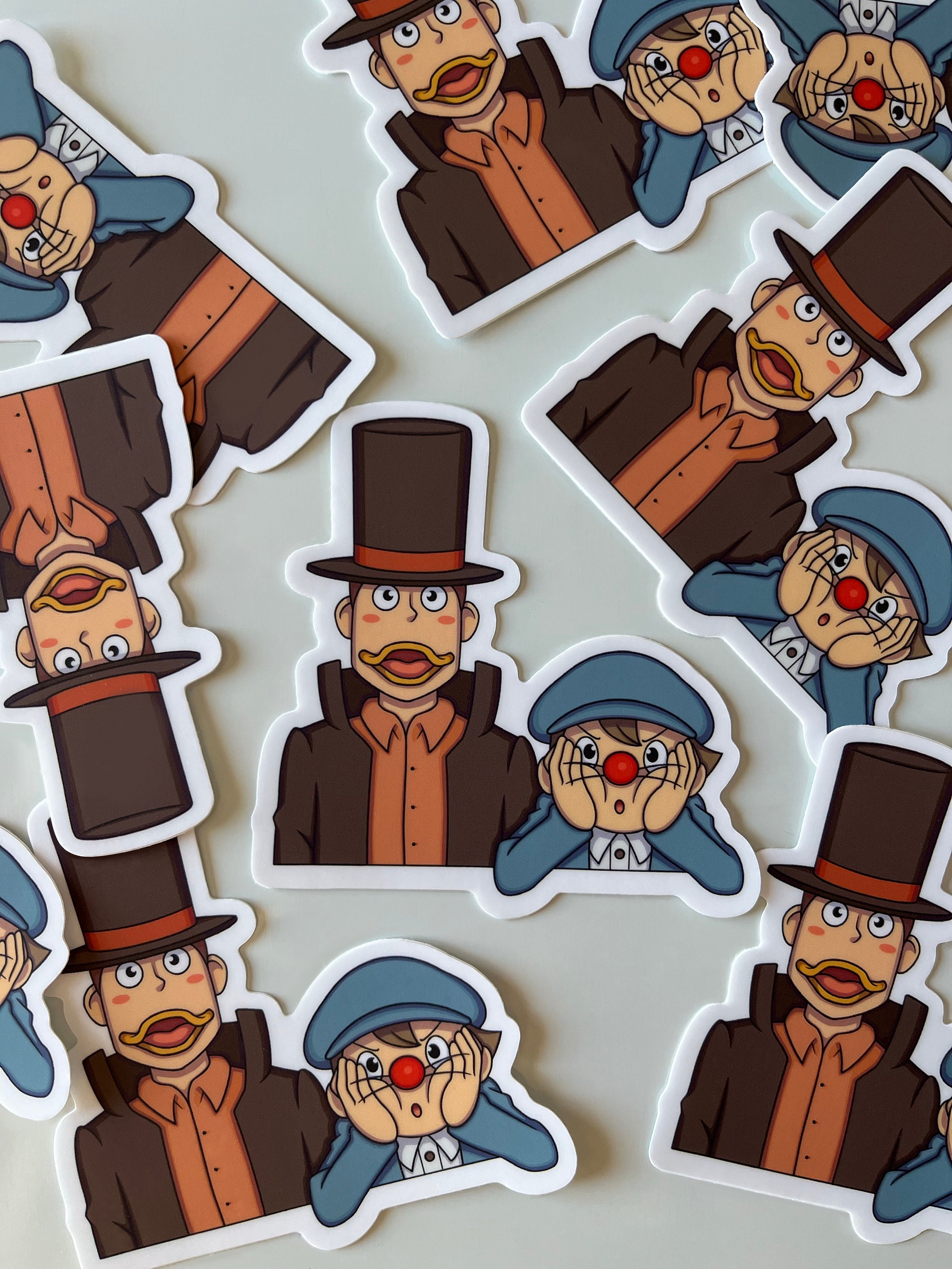 Quack Sticker Quack Quack Vinyl Sticker - Inspired by Professor Layton and the Azran ...
