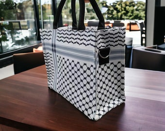 Kufyeh / kiffieh /  tote bag plain