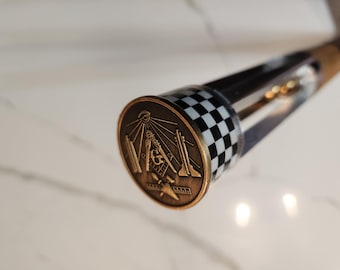 フリーメイソンのウォーキングスティック：クラシックなフリーメイソン