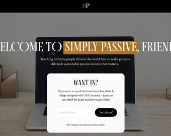 EINFACH PASSIV - Digital Marketing Kurs