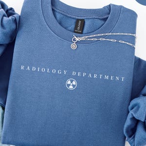 Radiology Department Sweatshirt, Radiology Technologist Crewneck, RAD Tech Sweater, Radiology Student, CT MRI Tech Gifts, Gift For Coworkers