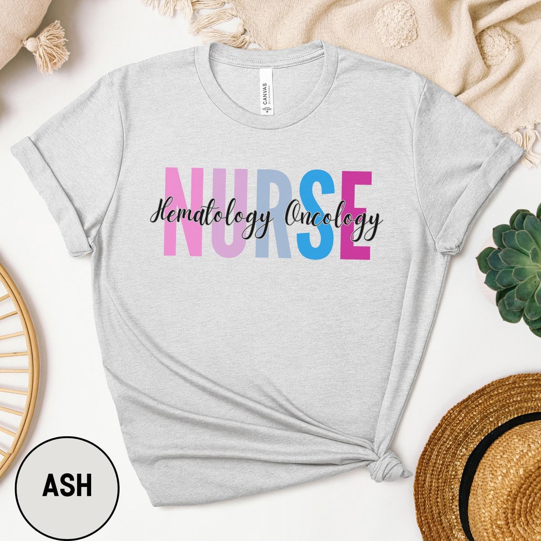 HEM ONC Nurse Shirt, Hematology Oncology Nurse T-shirt, Nurse ...