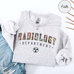 Radiology Sweatshirt, Radiology Department Crewneck, RAD Tech Sweater, Gift for Xray Tech, X-ray Technologist Student, CT MRI Tech Gifts