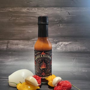 Small Batch, Homemade Spicy Smokey Chipotle Hot Sauce, Gift for him, Foodie Gift