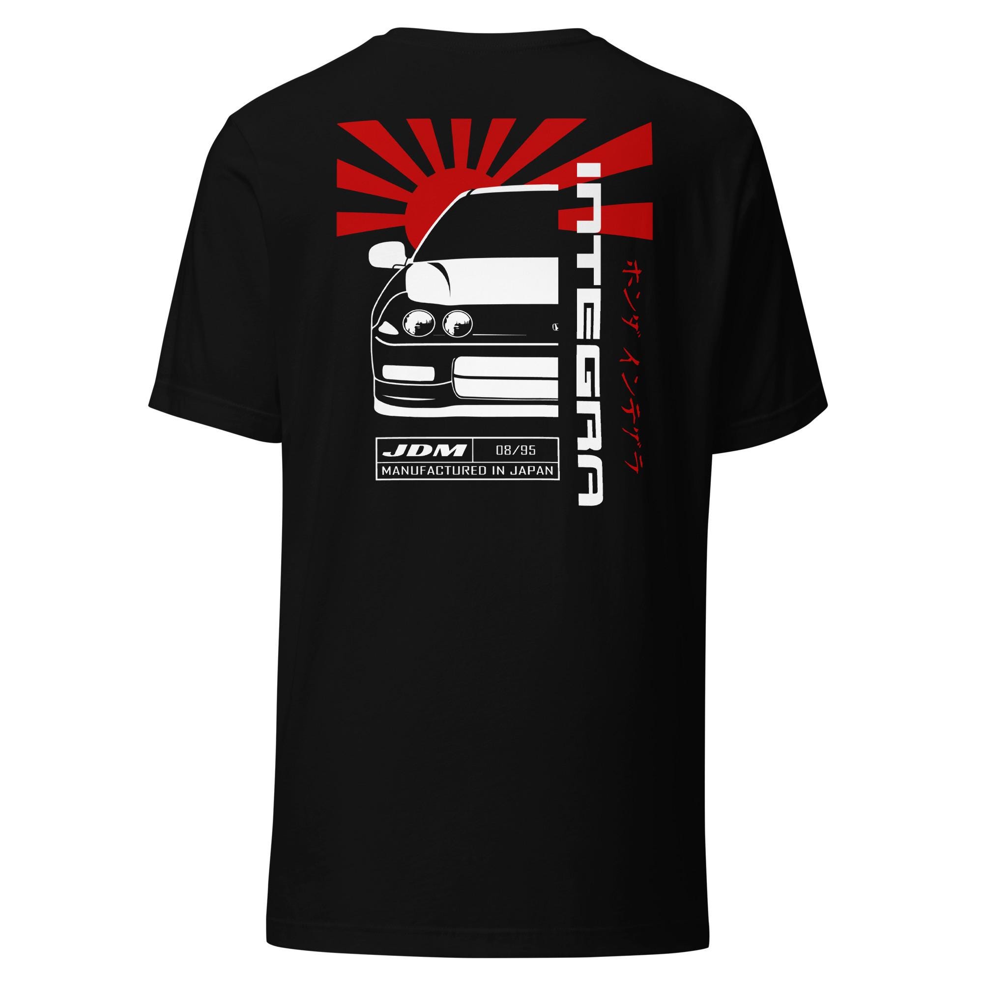 ホンダ インテグラ 3代目 ユニセックス Tシャツ - スパイダーアイ 