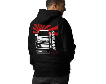 Subaru Impreza WRX Sti Unisex Hoodie - STi Stinkeye JDM Sweatshirt- Subaru 5th Gen Stink Eye JDM Enthusiast Hoodie 2008-2014