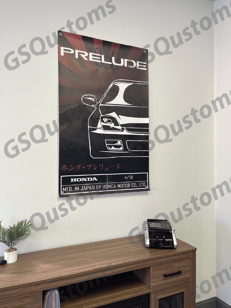 Nissan Skyline Themed Banner R33 GTR JDM Poster Flag Japan Cars