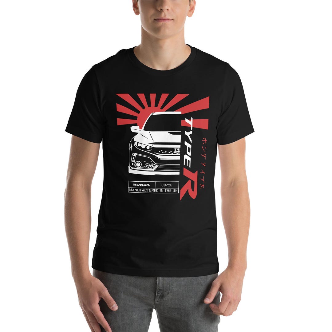 Honda Civic Type R Unisex T-shirt - Type R JDM Shirt - Honda Type 