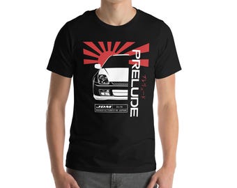 Honda Prelude Unisex T-Shirt - Honda Prelude 5th Gen JDM Shirt - Prelude Enthusiast Tee