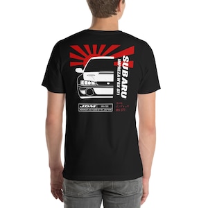 Subaru Impreza WRX Sti Unisex T-Shirt - STi Meaneye JDM Shirt - Subaru 1st Gen Mean Eye Enthusiast Tee 1992-2000
