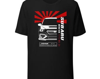 Camiseta Subaru WRX Unisex - Subaru 2nd Gen VB Series - Camiseta entusiasta Wrx S4 - Camiseta JDM