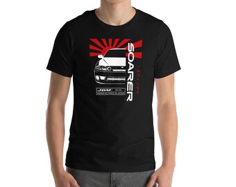 トヨタ ソアラ Z20 ユニセックス Tシャツ - ソアラ 2代目 JDM シャツ 