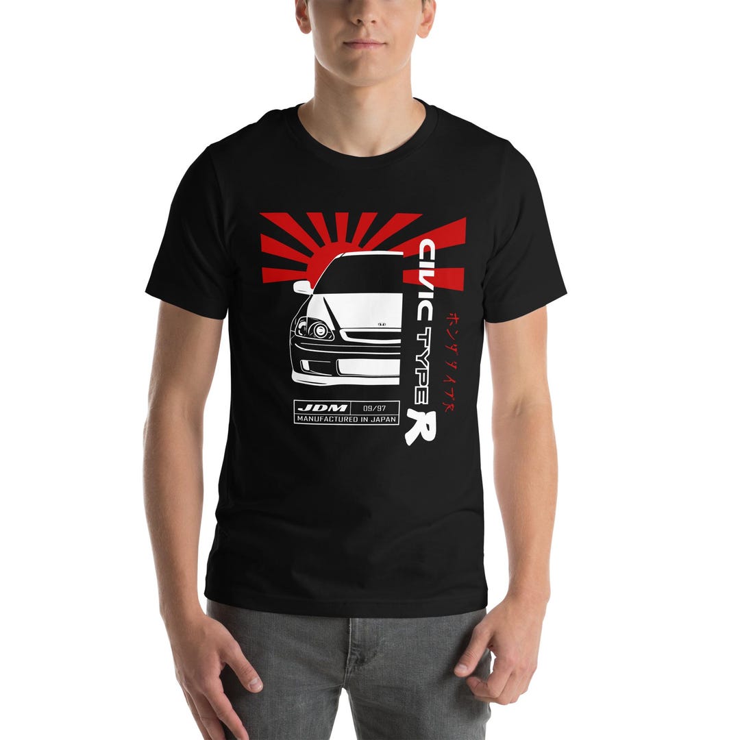 Honda Civic Type R Unisex T-shirt - Type R JDM Shirt - Honda Type 