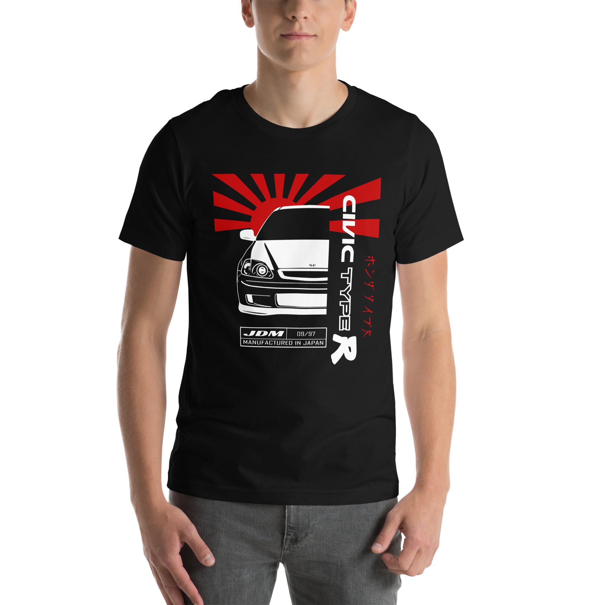 Honda Civic Type R Unisex T-shirt - Type R JDM Shirt - Honda Type
