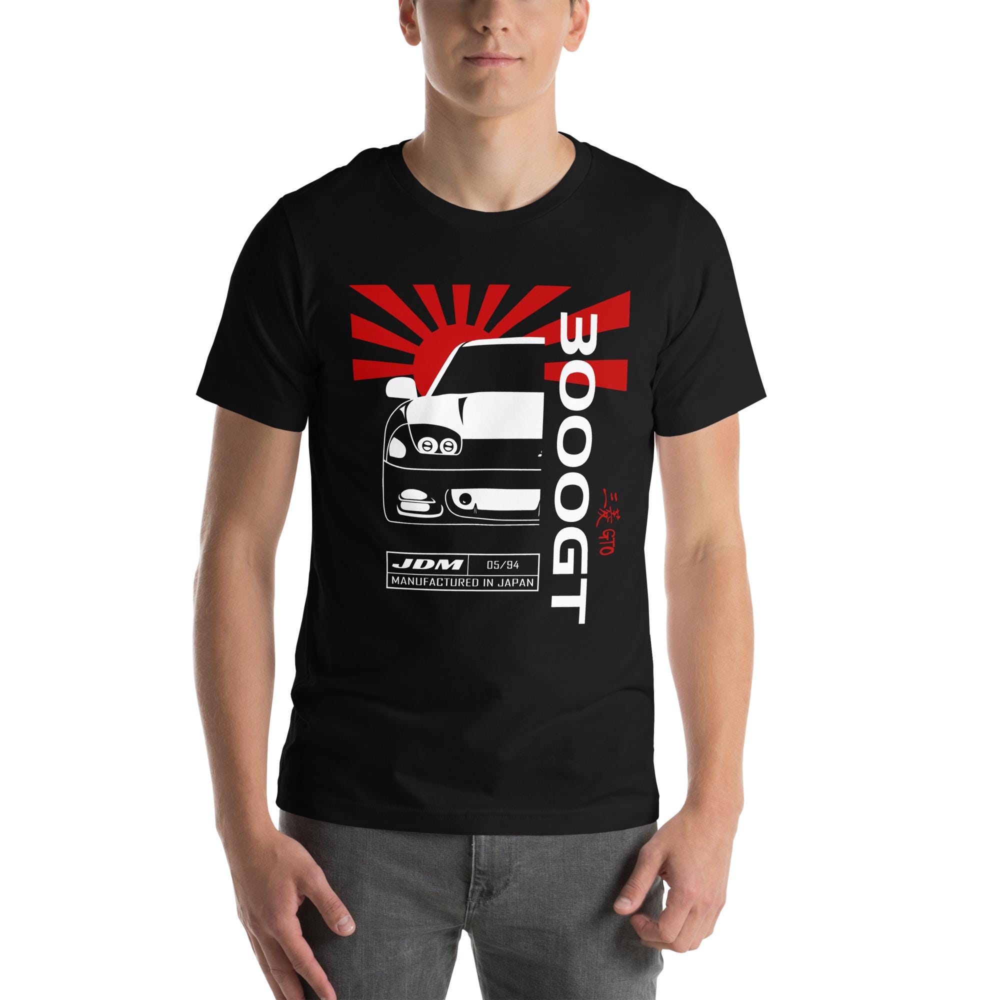 三菱スタリオンGSR-VR Tシャツ MKJP I LOVE MY CARステッカー 2枚入り ミツビシ スタリオン 2.6