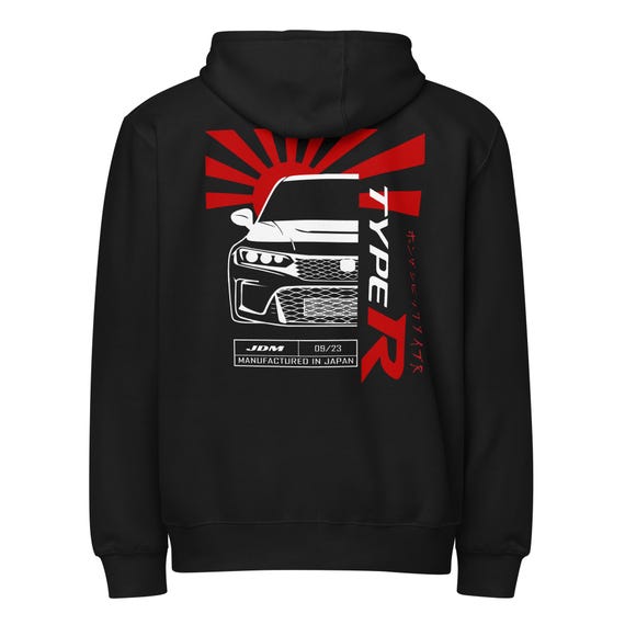 ホンダ・シビックタイプR FL5パーカー【専用出品】 ホンダ シビック タイプ R FL5 ユニセックス ジップ パーカー - タイプ