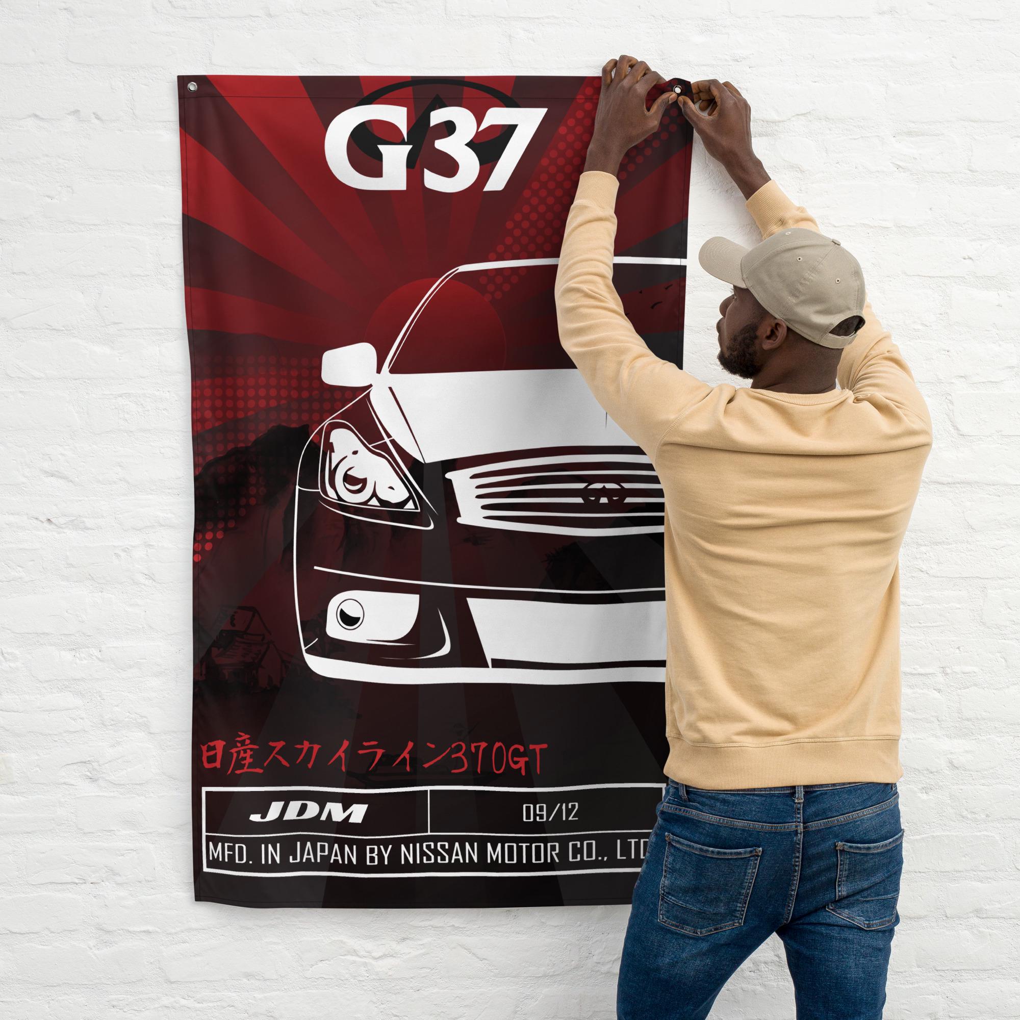Infiniti G37 Flag- G37 IPL Poster- Nissan Skyline 370GT Banner