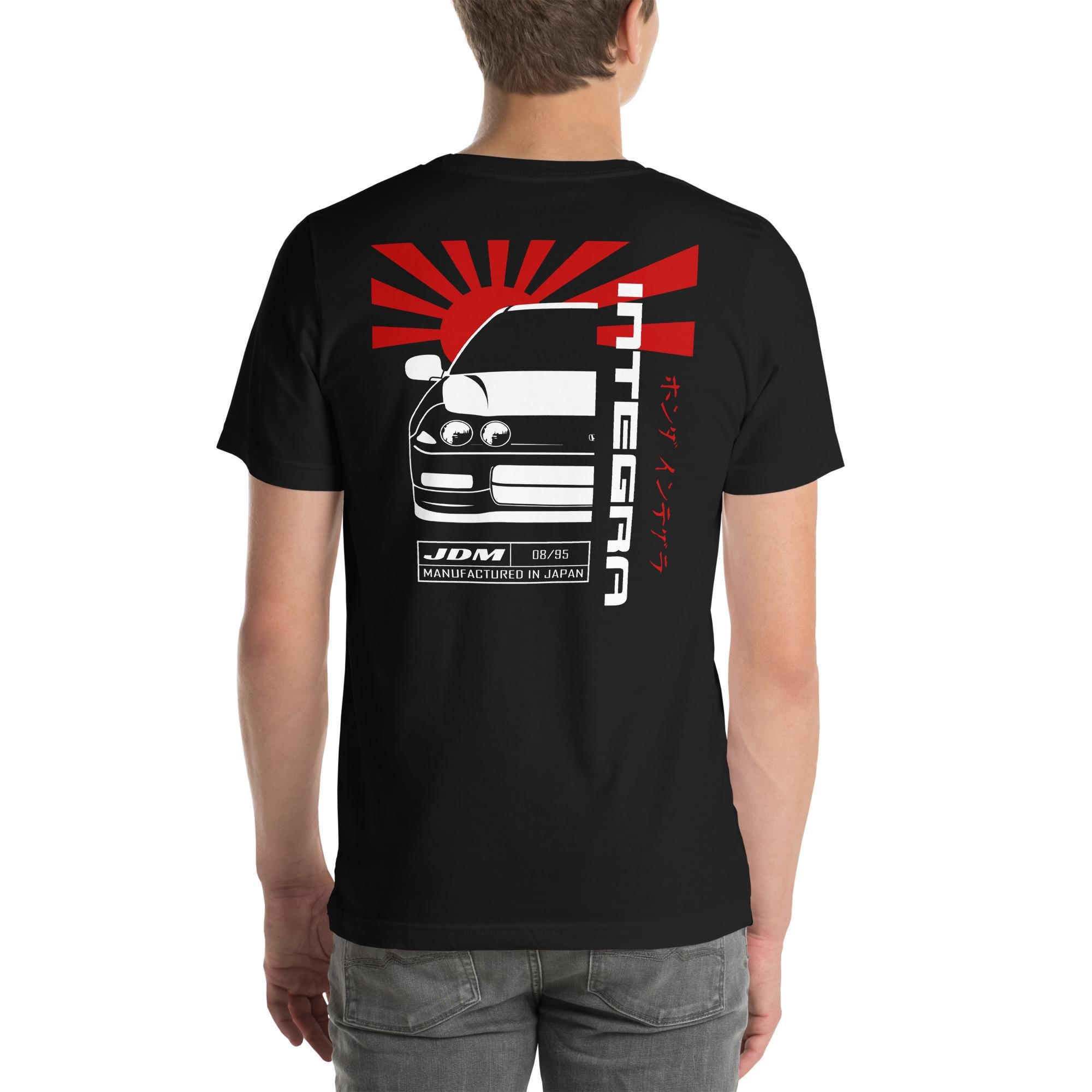 Zum Speed DC2 DC5 Integra Type R T-Shirt - JDM Tuner Car Shirt, Fast & Furious Style, White, X-Large - View #8