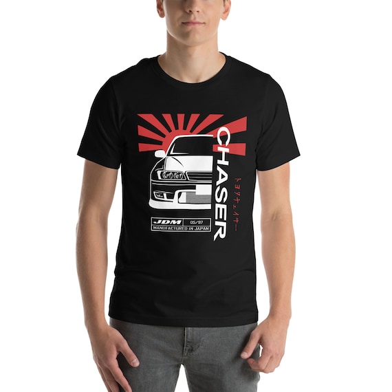 トヨタ チェイサー ユニセックス Tシャツ - トヨタ マーク II JDM