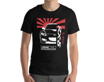 Mazda RX8 Unisex T-Shirt - RX-8 JDM Shirt - Mazda Enthusiast Tee
