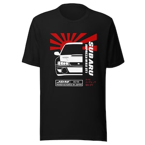 Subaru Impreza WRX Sti Unisex T-Shirt - STi Meaneye JDM Shirt - Subaru 1st Gen Mean Eye Enthusiast Tee 1992-2000
