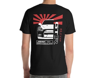 Gebrauchte issan GTR R35 Unisex T-Shirt - GTR35 JDM Shirt - issan GTR Enthusiast Tee