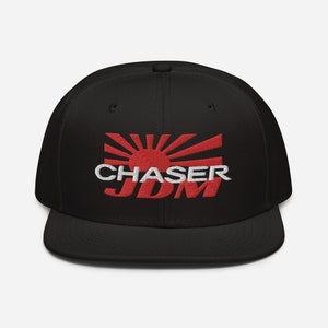Toyota Chaser Hat- Toyota Mark II JDM Snapback Hat- Chaser Tourer JZX100 Enthusiast Hat - Car Enthusiast Embroidered Hat