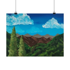 Virginia Mountains Poster