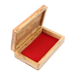 Olive Wood Box_ Plain Large Rectangular