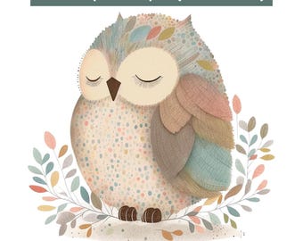 Baby Birds Clipart | Boho Cute Animals | Nursery Elements | Kids Books + Art  | Cute Baby Illustrations | Digital Download | Commercial Use