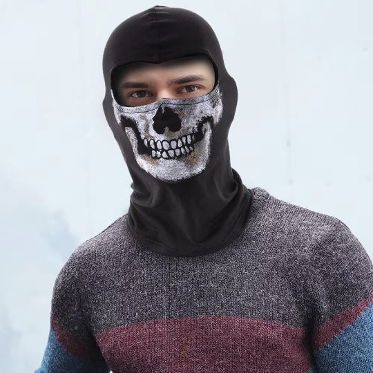 SKHAOVS Ghosts Balaclava,Riding Mask,Call of Duty Ghosts Mask