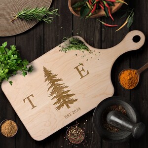 Mountain Wedding Gift Charcuterie Board | Wedding Gift For Mountain Wedding | Personalized Bridal Shower Gift | New Home Gift
