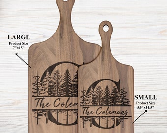 Mountain Wedding Gift Charcuterie Board | Wedding Gift For Mountain Wedding | Personalized Bridal Shower Gift | New Home Gift