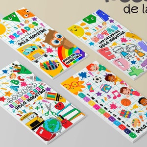 Mensagens importantes do Professor, bloco de avisos e comunicações docentes, tamanho 11x21,5cm, 4 projetos de interiores + 5 capas em PDF