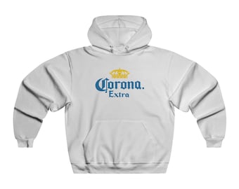 Corona Beer Men's Hoodie - Corona Men's Sweatshirt - Corona Lifestyle - Corona Hoodie - Corona Sweatshirt - Corona