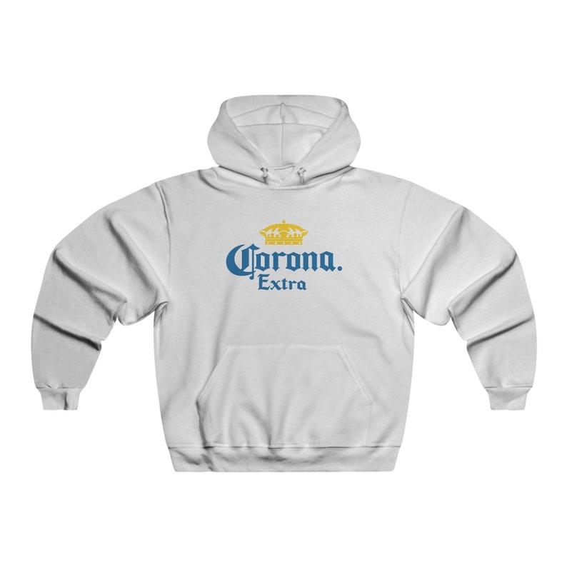 Corona Beer Men's Hoodie Corona Men's Sweatshirt Corona Lifestyle Corona Hoodie Corona Sweatshirt Corona image 1