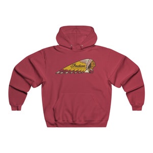 Indian Motorcycle Hoodie Indian Motorcycle Men's Sweatshirt Indian Motorcycles image 7